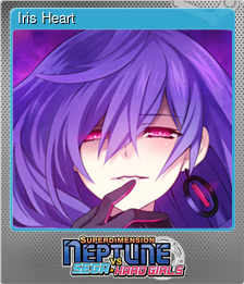 Series 1 - Card 4 of 6 - Iris Heart