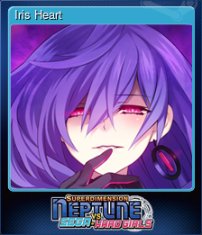 Series 1 - Card 4 of 6 - Iris Heart