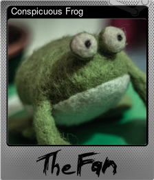 Series 1 - Card 2 of 9 - Conspicuous Frog