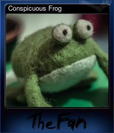 Series 1 - Card 2 of 9 - Conspicuous Frog