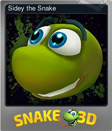Series 1 - Card 5 of 5 - Sidey the Snake