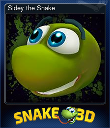 Series 1 - Card 5 of 5 - Sidey the Snake