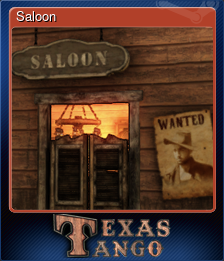 Series 1 - Card 4 of 5 - Saloon