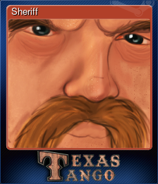 Series 1 - Card 1 of 5 - Sheriff