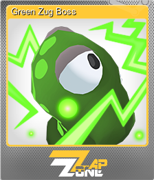 Series 1 - Card 10 of 12 - Green Zug Boss