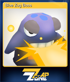 Series 1 - Card 11 of 12 - Blue Zug Boss