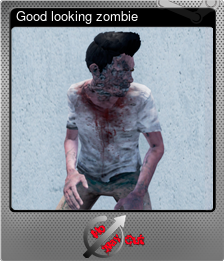 Series 1 - Card 5 of 6 - Good looking zombie