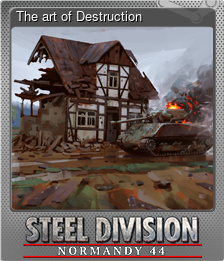 Series 1 - Card 6 of 8 - The art of Destruction