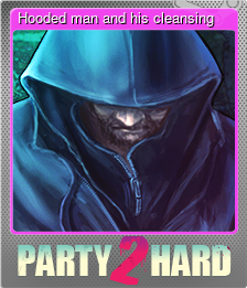 Series 1 - Card 4 of 6 - Hooded man and his cleansing