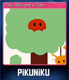 Series 1 - Card 2 of 13 - Piku, Niku and a Tree