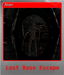 Series 1 - Card 5 of 5 - Alien