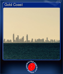 Series 1 - Card 6 of 6 - Gold Coast