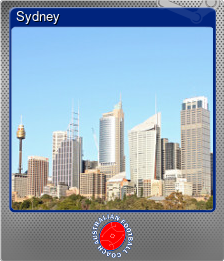 Series 1 - Card 3 of 6 - Sydney