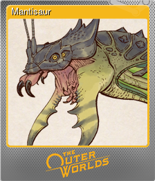 Series 1 - Card 2 of 10 - Mantisaur