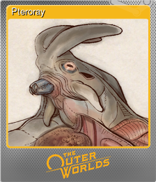 Series 1 - Card 3 of 10 - Pteroray