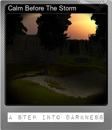 Series 1 - Card 1 of 5 - Calm Before The Storm