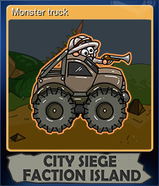 Series 1 - Card 5 of 5 - Monster truck