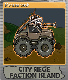 Series 1 - Card 5 of 5 - Monster truck