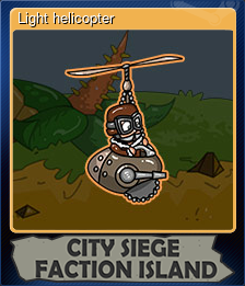 Series 1 - Card 3 of 5 - Light helicopter