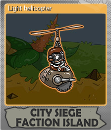 Series 1 - Card 3 of 5 - Light helicopter