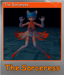 Series 1 - Card 7 of 8 - The Sorceress