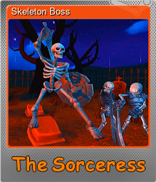 Series 1 - Card 2 of 8 - Skeleton Boss