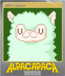 Series 1 - Card 5 of 12 - Mint Alpaca