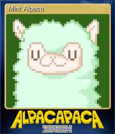 Series 1 - Card 5 of 12 - Mint Alpaca