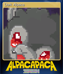 Series 1 - Card 9 of 12 - Dark Alpaca