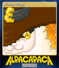 Series 1 - Card 1 of 12 - Alpaca Mage