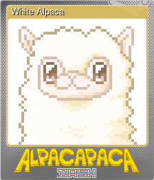 Series 1 - Card 3 of 12 - White Alpaca