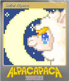 Series 1 - Card 8 of 12 - Sailor Alpaca