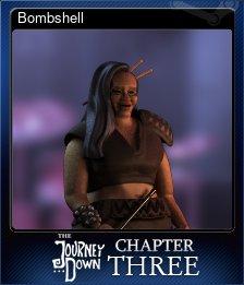 Series 1 - Card 5 of 6 - Bombshell