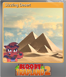 Series 1 - Card 6 of 8 - Sizzling Desert