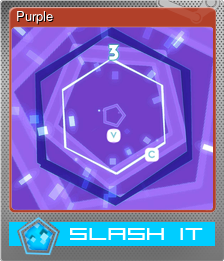 Series 1 - Card 2 of 6 - Purple