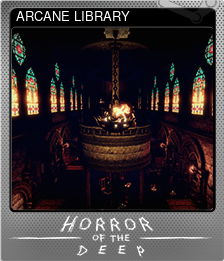 Series 1 - Card 9 of 13 - ARCANE LIBRARY