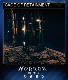 Series 1 - Card 3 of 13 - CAGE OF RETAINMENT