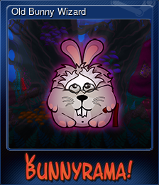 Series 1 - Card 5 of 6 - Old Bunny Wizard