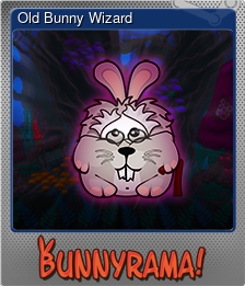 Series 1 - Card 5 of 6 - Old Bunny Wizard
