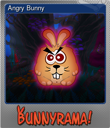 Series 1 - Card 3 of 6 - Angry Bunny