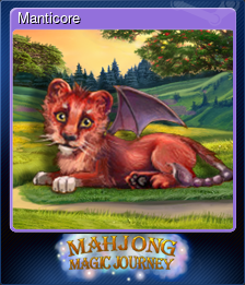 Series 1 - Card 1 of 5 - Manticore