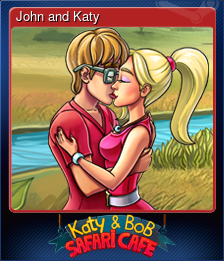 Series 1 - Card 4 of 5 - John and Katy