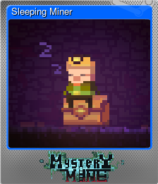 Series 1 - Card 5 of 6 - Sleeping Miner