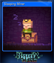 Series 1 - Card 5 of 6 - Sleeping Miner