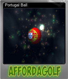 Series 1 - Card 1 of 7 - Portugal Ball