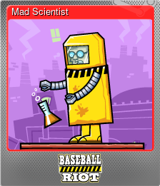 Series 1 - Card 4 of 6 - Mad Scientist