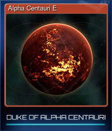 Series 1 - Card 6 of 6 - Alpha Centauri E