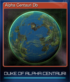 Series 1 - Card 5 of 6 - Alpha Centauri Db