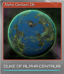 Series 1 - Card 5 of 6 - Alpha Centauri Db