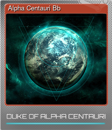 Series 1 - Card 2 of 6 - Alpha Centauri Bb